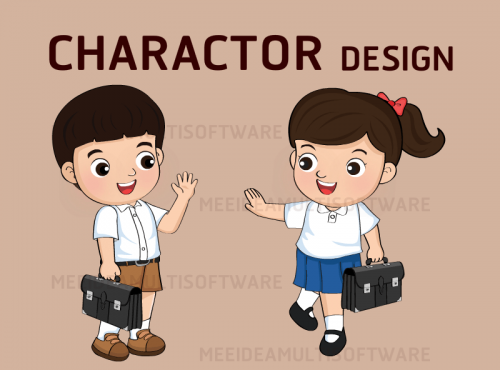 Character Design. ออกแบบตัวการ์ตูน, ออกแบบคาแรคเตอร์การ์ตูน